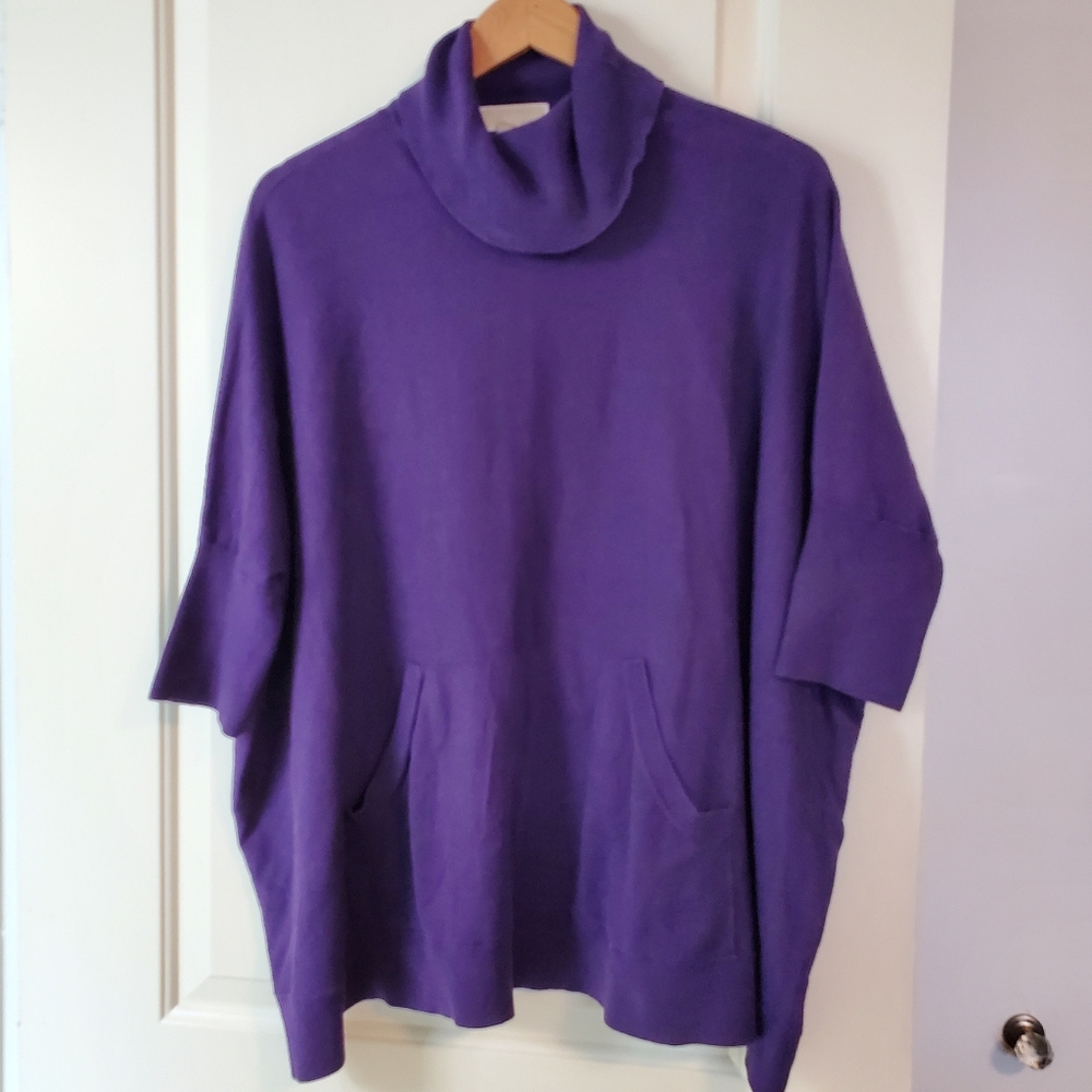 Michael Kors Oversized turtleneck sweater Poncho